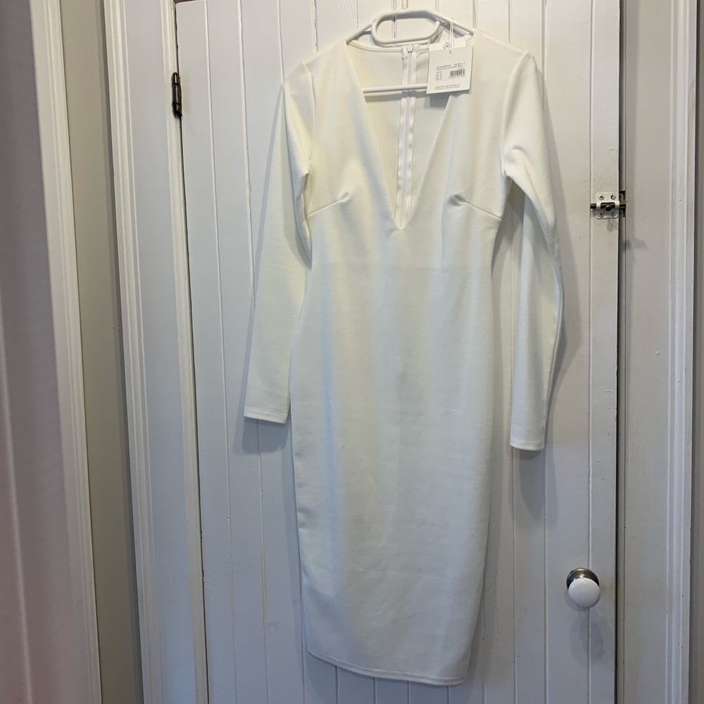 White dress new size 4